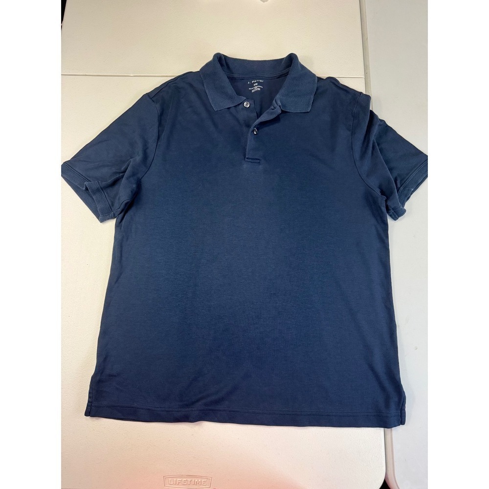 J. Ferrar Mens Pima Cotton Polo Shirt Casual Short Sleeve